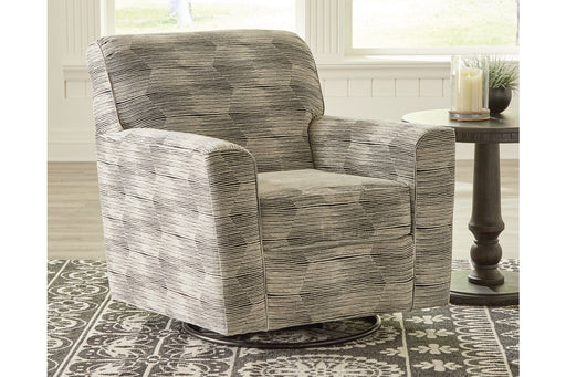 Callisburg Granite Swivel Glider Accent Chair - Lara Furniture