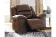 Stoneland Chocolate Power Recliner - Lara Furniture