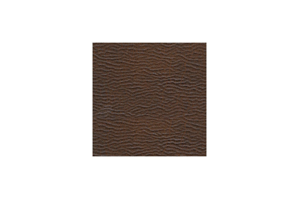 Stoneland Chocolate Reclining Sofa - Lara Furniture