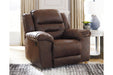 Stoneland Chocolate Recliner - Lara Furniture