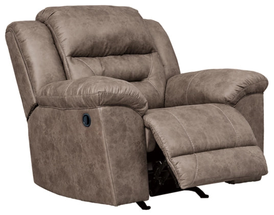 Stoneland Fossil Reclining Living Room Set