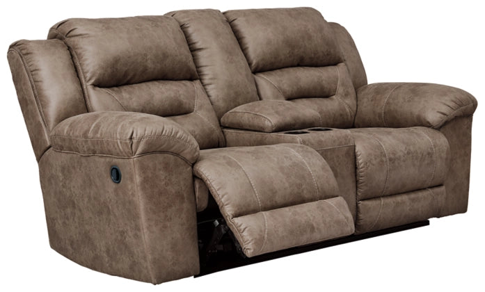 Stoneland Fossil Reclining Living Room Set