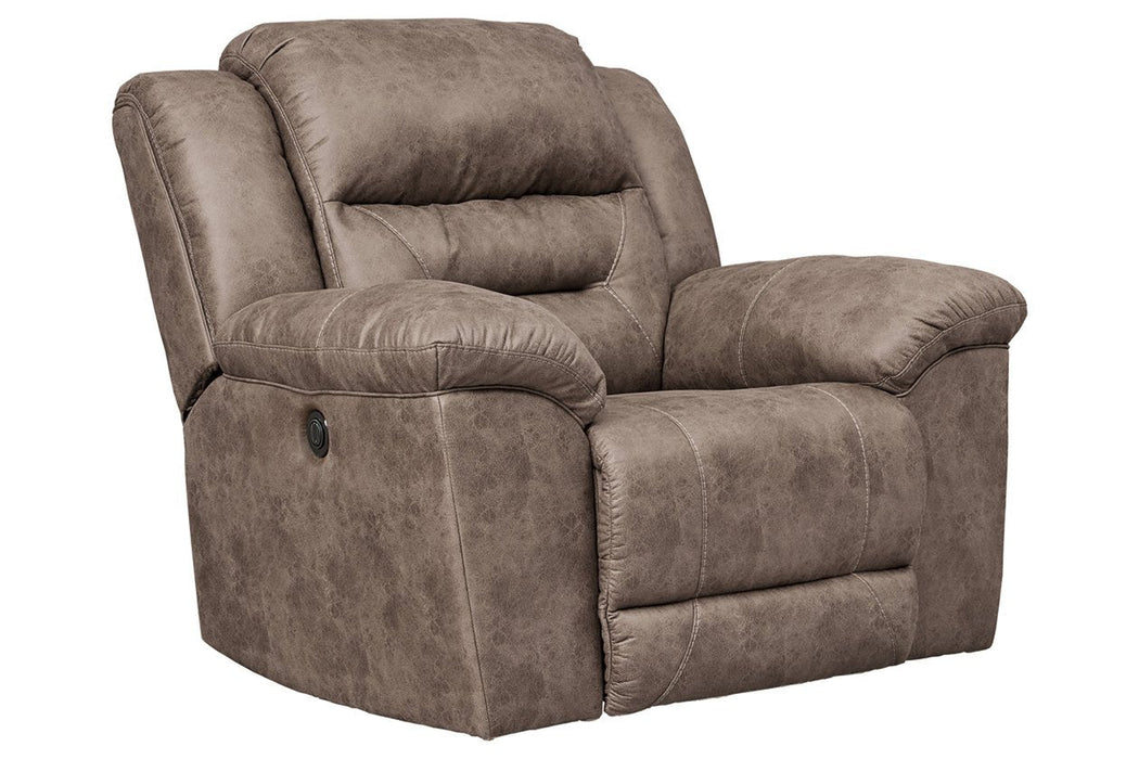 Stoneland Fossil Power Recliner - Lara Furniture