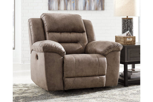 Stoneland Fossil Power Recliner - Lara Furniture