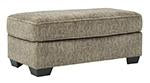 Olin Chocolate Ottoman - Lara Furniture