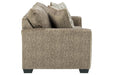 Olin Chocolate Loveseat - Lara Furniture