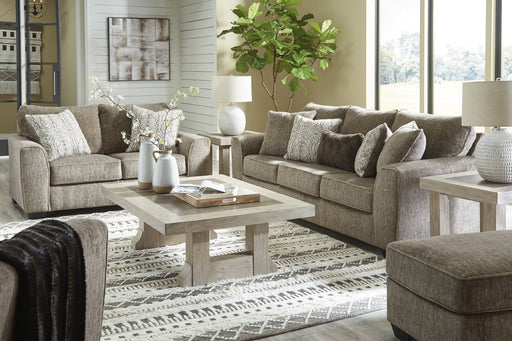 Olin Chocolate Living Room Set - Lara Furniture