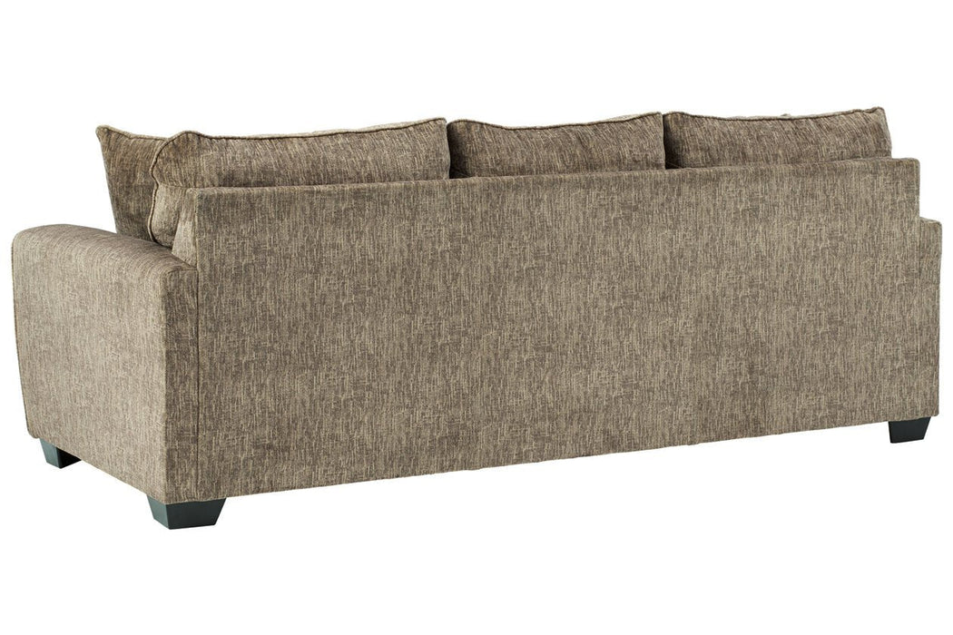 Olin Chocolate Queen Sofa Sleeper - Lara Furniture