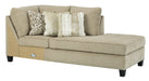 Dovemont Putty RAF Sectional - Lara Furniture