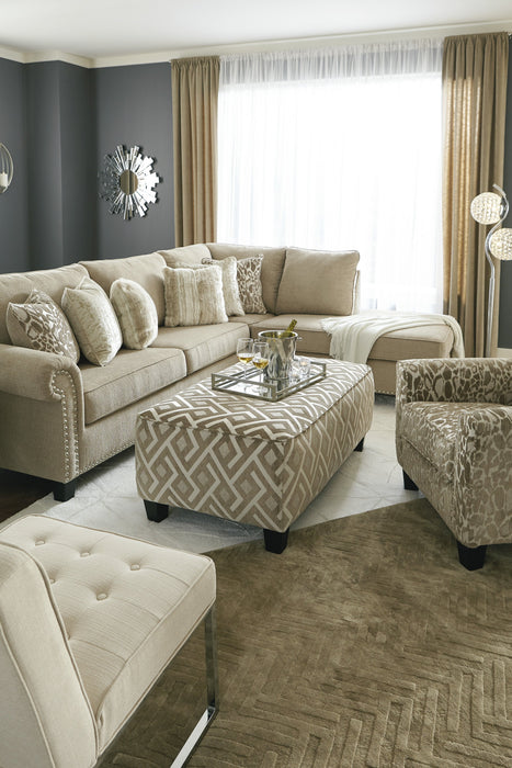 Dovemont Putty RAF Sectional - Lara Furniture