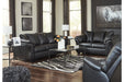 Betrillo Black Sofa - Lara Furniture