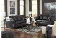 Betrillo Black Sofa - Lara Furniture