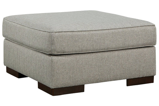 Marsing Nuvella Slate Oversized Accent Ottoman - Lara Furniture