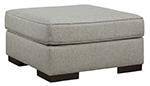 Marsing Nuvella Slate Oversized Accent Ottoman - Lara Furniture