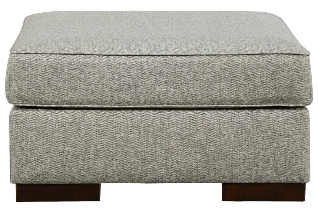 Marsing Nuvella Slate Oversized Accent Ottoman - Lara Furniture