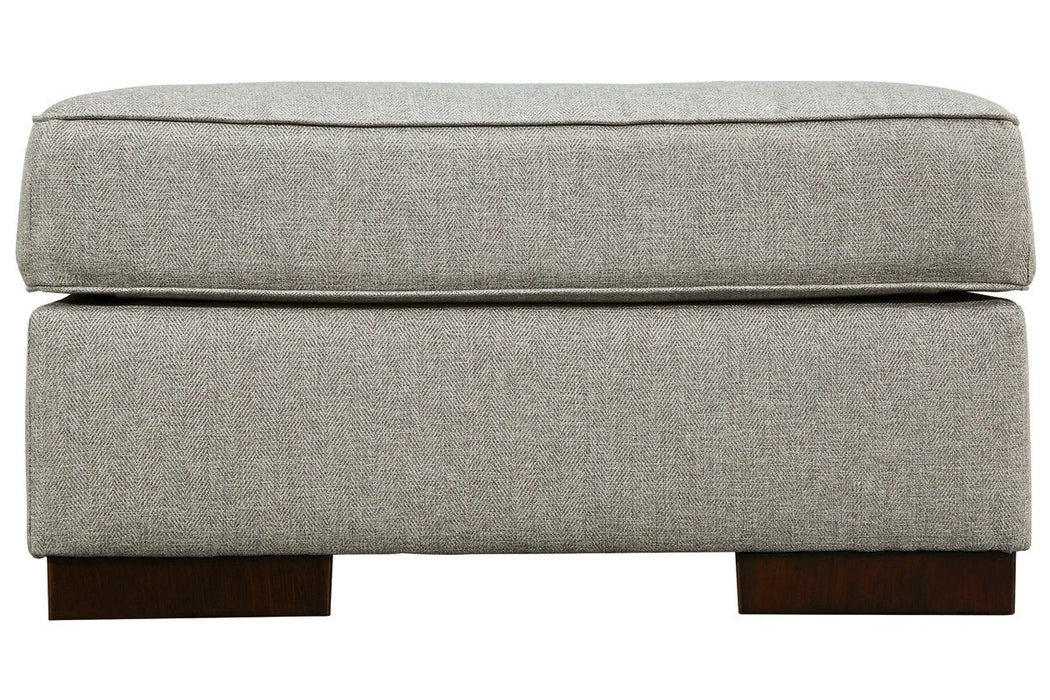 Marsing Nuvella Slate Oversized Accent Ottoman - Lara Furniture
