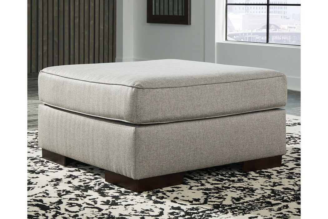 Marsing Nuvella Slate Oversized Accent Ottoman - Lara Furniture