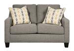 Daylon Graphite Loveseat - Lara Furniture