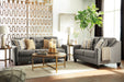 Daylon Graphite Living Room Set - Lara Furniture