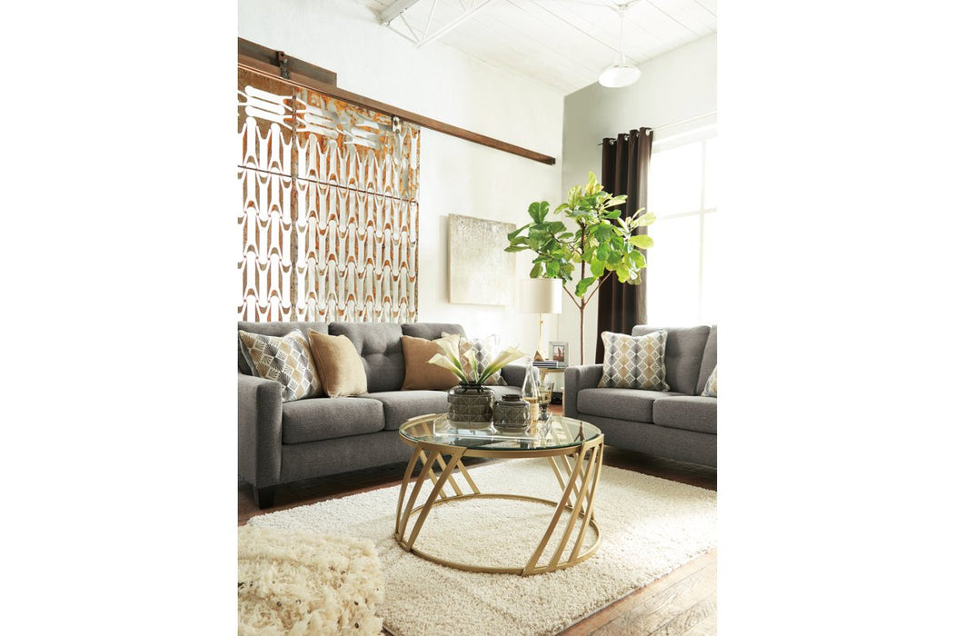 Daylon Graphite Sofa - Lara Furniture
