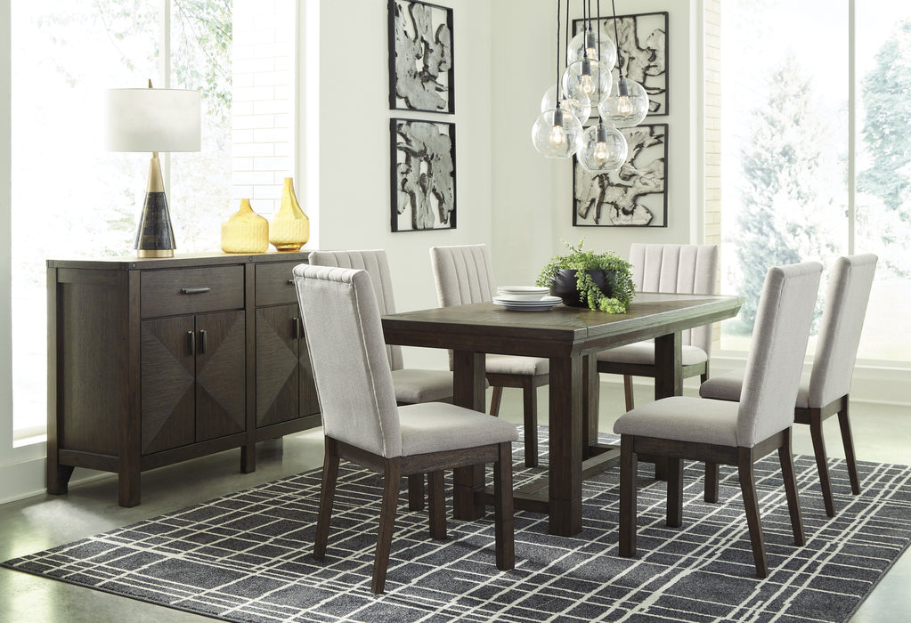 Dellbeck Brown Dining Room Set