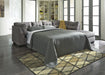 Maier Charcoal RAF Full Sleeper Sectional - Lara Furniture