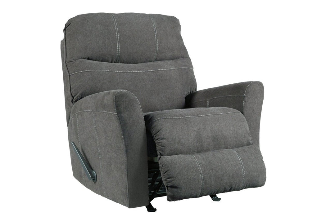 Maier Charcoal Recliner - Lara Furniture