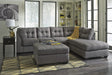 Maier Charcoal RAF Sectional - Lara Furniture