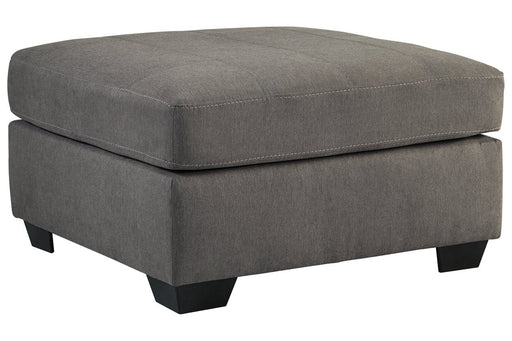 Maier Charcoal Oversized Accent Ottoman - Lara Furniture