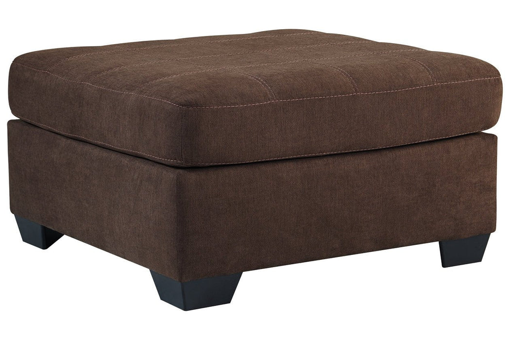 Maier Walnut Oversized Accent Ottoman - Lara Furniture