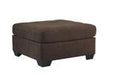 Maier Walnut Oversized Accent Ottoman - Lara Furniture