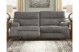 Coombs Charcoal Reclining Sofa - Lara Furniture