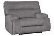 Coombs Charcoal Oversized Power Recliner - Lara Furniture