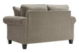 Shewsbury Pewter Loveseat - Lara Furniture