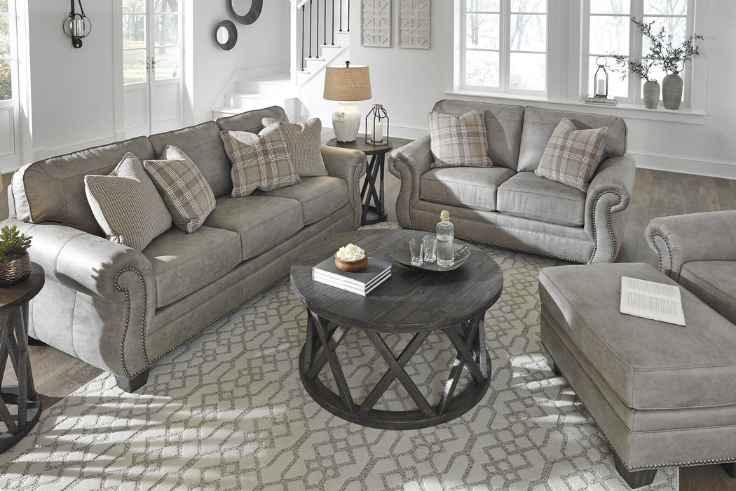 Olsberg Steel Living Room Set - Lara Furniture