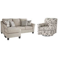 Abney Sofa Chaise and Chair