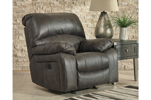 Dunwell Steel Power Recliner - Lara Furniture