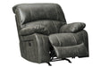 Dunwell Steel Power Recliner - Lara Furniture