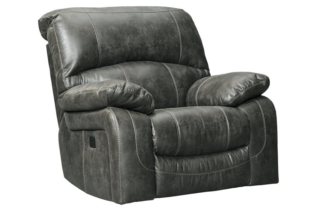 Dunwell Steel Power Recliner - Lara Furniture