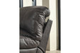 Dunwell Steel Power Reclining Loveseat with Console - Lara Furniture