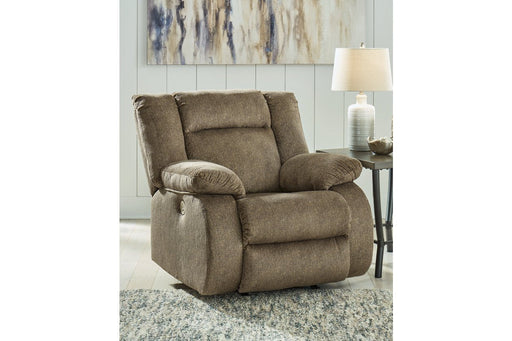 Burkner Mocha Power Recliner - Lara Furniture