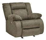 Burkner Mocha Power Recliner - Lara Furniture