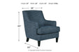 Tenino Indigo Accent Chair - Lara Furniture