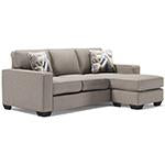 Greaves Stone Sofa Chaise - Lara Furniture