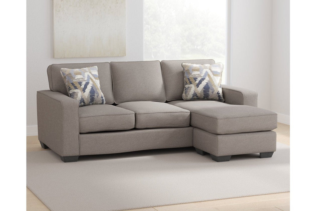 Greaves Stone Sofa Chaise - Lara Furniture