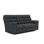 Wilhurst Marine Reclining Sofa with Drop Down Table - Lara Furniture