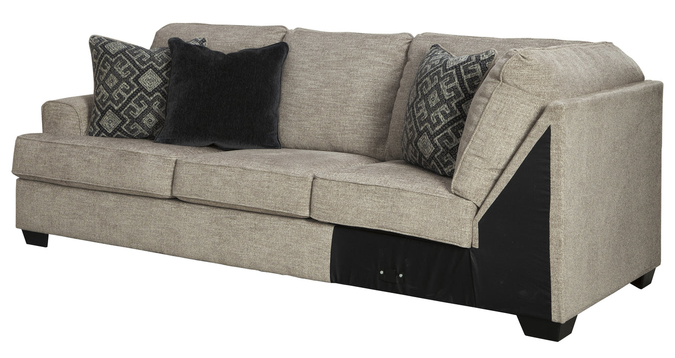 Bovarian Stone LAF Sectional - Lara Furniture