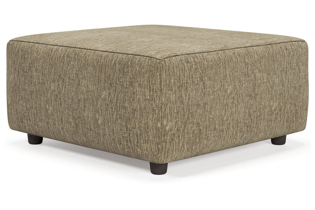 Hoylake Chocolate Ottoman - Lara Furniture