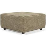 Hoylake Chocolate Ottoman - Lara Furniture