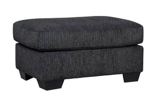 Wixon Slate Ottoman - Lara Furniture